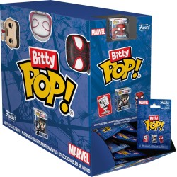 Spiderman Funko Bitty Pop! Singles: Spider-Man Mystery Mini Figures (Blind Bag/Random) Vinyl Figures 85719 889698857192