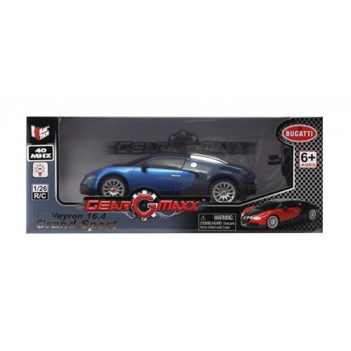 KiDZ TECH Τηλεκατευθυνόμενο Bugatti Veyron 16.4 Grand Sport 1:26 89101 4894380891015