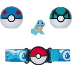 Pokemon - Clip N Go Poke Ball με Ζώνη W13 (2 Σχέδια) – Jazwares  great ball & net ball με φιγούρα squirtle 1 (pkw3161,  JW095283