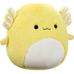 Squishmallows Fuzzamallows - Soft Toy Wave 5A (6 Designs) 30.5cm - Jazwares Treyton the Yellow Axolotl, Treyton the Axolotl, Sqc