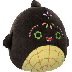 Squishmallows Day of the Dead - Wave 3 Plush (3 Designs) 19cm - Jazwares Oceana the Shark, Oceana the Shark, Sqhw00326, JWSQ1170