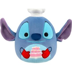 Squishmallows Disney Stitch - Λούτρινα (4 Σχέδια) 25εκ - Jazwares stitch chef holding cake, stitch με τουρτα, sqdi01155, JWSQ115
