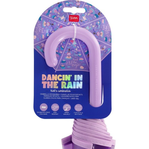 Legami Fairy Kids Umbrella - Dancin in the Rain fairy KUM0005 8052694028718
