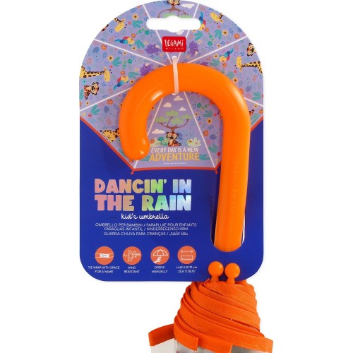 Legami Jungle Kids Umbrella - Dancin in the Rain jungle KUM0006 8052694028725