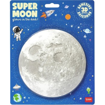 Legami Αυτοκόλλητο Φεγγάρι Λάμψη στο σκοτάδι - Super Moon GLW0002 8052461966120