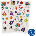 Legami Temporary Tattoos space tattoo TTA0002 8052694028244