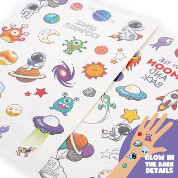 Legami Temporary Tattoos space tattoo TTA0002 8052694028244
