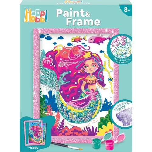As company Happihobbi Paint and Frame Paint by Numbers Mythical for Ages 8+ 1038-41043 5203068410438