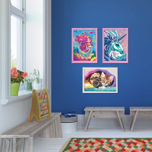 As company Happihobbi Paint and Frame Paint by Numbers Mythical for Ages 8+ 1038-41043 5203068410438