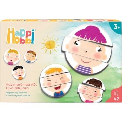 As company Happihobbi Συναισθήματα 42 Εκπαιδευτικοί Χάρτινοι Μαγνήτες Για 3+ Χρονών 1029-64077 5203068640774