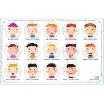 As company Happihobbi Emotions 42 Educational Paper Magnets For 3+ Years 1029-64077 5203068640774