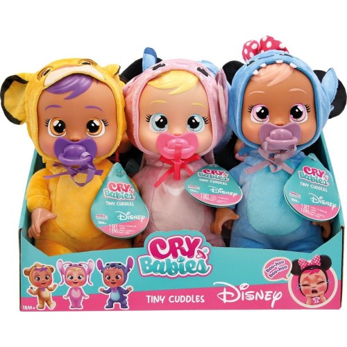 As company cry Babies Tiny Cuddles Interactive Doll Cries With Real Tears 4104-92457 8421134917910