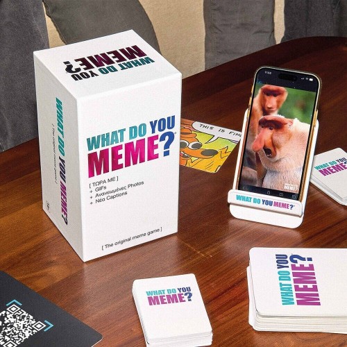 As company as επιτραπέζιο παιχνίδι what do you meme? now with gifs για ηλικίες 18+ χρονών και 3-8 παίκτες 1040-23224 52030682322