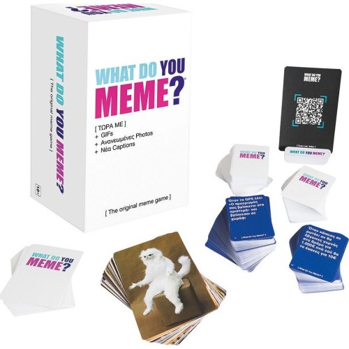 As company as επιτραπέζιο παιχνίδι what do you meme? now with gifs για ηλικίες 18+ χρονών και 3-8 παίκτες 1040-23224 52030682322
