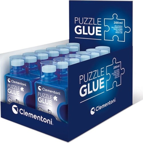 Clementoni set of 12 Puzzle Glues 200ml 1220-37044 8005125370443
