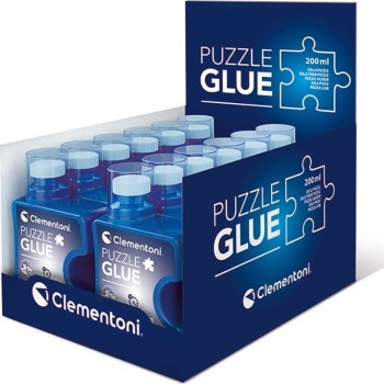 Clementoni set of 12 Puzzle Glues 200ml 1220-37044 8005125370443