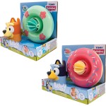As company Toomies Baby Bath toy Bluey Lifebuoy and Figure for 18+ Months 1000-73623 5011666736238