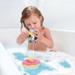 As company Toomies Baby Bath toy Bluey Lifebuoy and Figure for 18+ Months 1000-73623 5011666736238