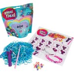 As company AS Plexi Flexi Love Bag With 800 Rubber Bands and 16 Accessories For Ages 5+ 1080-25572 5203068255725
