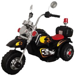 ZITA TOYS Τρικυκλο Chooper Μαυρο 6v με Μουσικη, Φωτα και ηχο 017.778L-BL 5204258102195