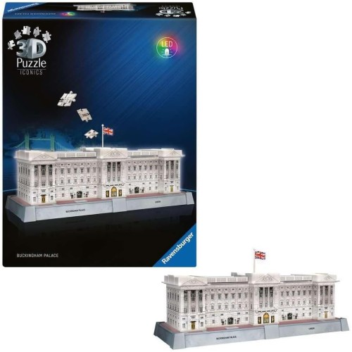 Ravensburger 3D Iconics Buckingham Palace Night Edition 216pcs 12008031 4005555080312