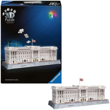 Ravensburger 3D Iconics Buckingham Palace Night Edition 216pcs 12008031 4005555080312