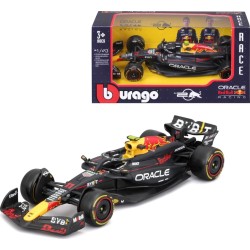 Bburago formula 1 oracle red bull racing rb20 2024: 1:43 scale model car by driver  18/60039 4893993018130
