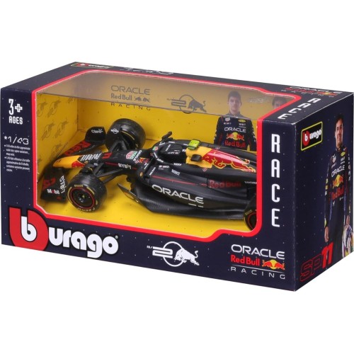 Bburago formula 1 oracle red bull racing rb20 2024: 1:43 scale model car by driver  18/60039 4893993018130