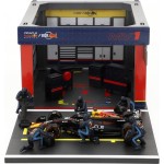Bburago Formula 1 1:43 2024 Race Oracle Red Bull Rb20 Pit Pass, Max Verstappen 1 Diorama 18/38453 (#1) 4893993384532