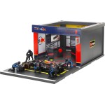 Bburago Formula 1 1:43 2024 Race Oracle Red Bull Rb20 Pit Pass, Max Verstappen 1 Diorama 18/38453 (#1) 4893993384532