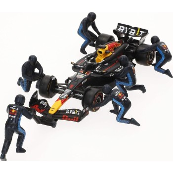 Bburago 1:43 2024 Race Oracle Red Bull Rb20 Pit Pass, Verstappen 1 18/38453 (#1) 4893993384532