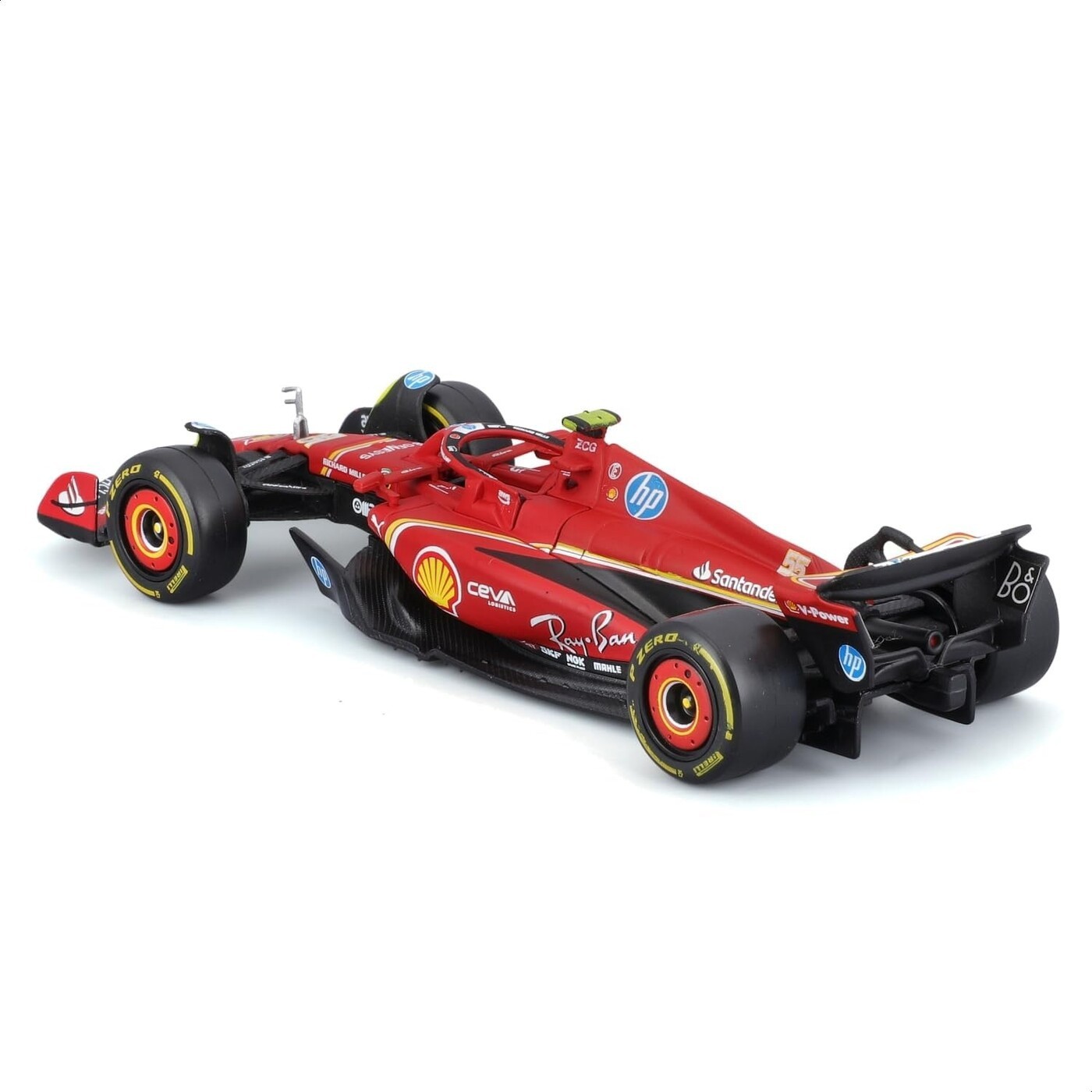 Bburago 1/43 – Ferrari SF-24 #16 Charles Leclerc – F1 2024 – Modèle Moulé Sous Pression – Collection Adulte