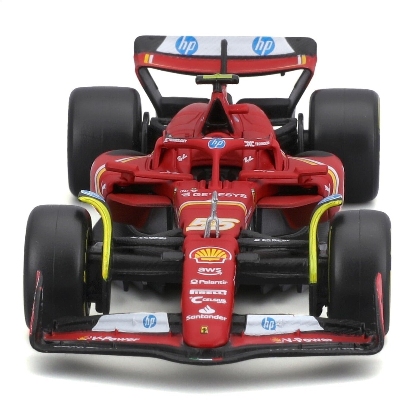 Bburago 1/43 – Ferrari SF-24 #16 Charles Leclerc – F1 2024 – Modèle Moulé Sous Pression – Collection Adulte