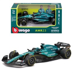 Bburago Formula 1 F1 Asto Martin Amr 23 Lance Stroll 2023 - 1:43 Scale 18/60039 4893993016426
