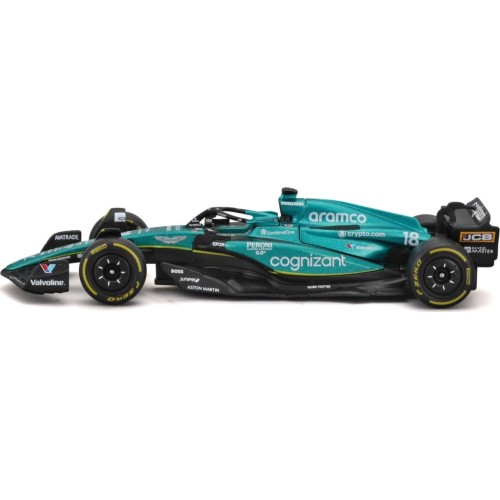 Bburago Formula 1 F1 Asto Martin Amr 23 Lance Stroll 2023 - 1:43 Scale 18/60039 4893993016426