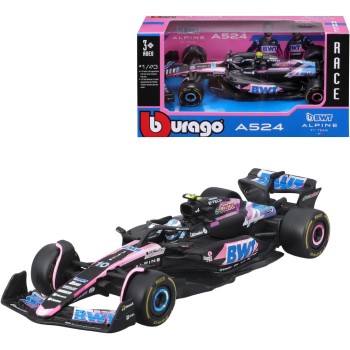 Bburago Formula 1 Alpine A524 2024: Μοντέλο Αυτοκινήτου Σε Κλίμακα 1:43, Από Τον Οδηγό 10 Pierre Gasly 18/60039 4893993017980