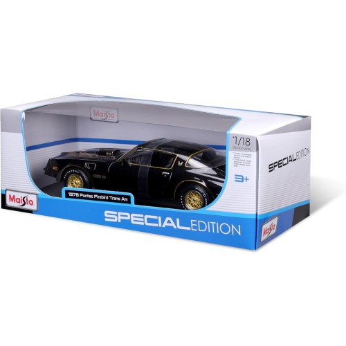 Maisto 1:18 SE 1978 Pontiac Firebird Trans Am 48/31464 BK 090159314646