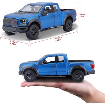 Maisto 1:24 SE Trucks 2017 Ford F150 Raptor - Blue 48/31266 BU 090159073093