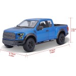 Maisto 1:24 SE Trucks 2017 Ford F150 Raptor - Blue 48/31266 BU 090159073093