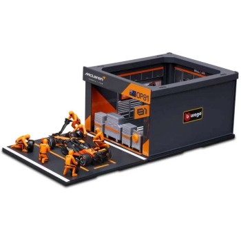 Bburago Formula 1 1/43 F1 Pit Pass - Mclaren (N.81) Oscar Piastri 18/38451 (#81) 4893993018048