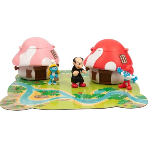 Giochi Preziosi Smurfs - Στρουμφάκια σετ Στρουμφοχωριό PUF49000 8056379200680