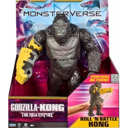 Giochi Preziosi monsterverse godzilla x kong official  kong roll n battle figure – 11-inch  MN320100A 8056379187370