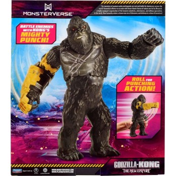 Giochi Preziosi Monsterverse Godzilla X Kong Official Kong Roll Φιγούρα 28Cm (Γίγας) Με Κίνηση KONG MN320100A 8056379187370