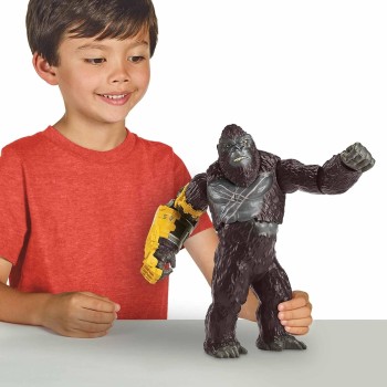 Giochi Preziosi monsterverse godzilla x kong official  kong roll n battle figure – 11-inch  MN320100A 8056379187370