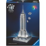 Ravensburger 3D Iconics Empire State Puzzle Night Edition 216 Τεμ. 12008026 4005555080268