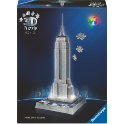 Ravensburger 3D Iconics Empire State Puzzle Night Edition 216 pcs 12008026 4005555080268