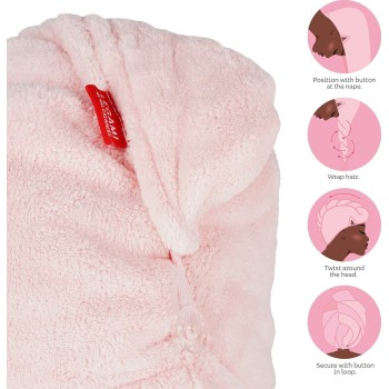 Legami Πετσέτα Μαλλιών Kitty Hair Turban Towel - Love My Hair Kitty HTW0002 8052694000912
