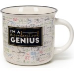 Legami Porcelain Mug - Genius - Cup-puccino misunderstood genius CUP0064 8052694002237