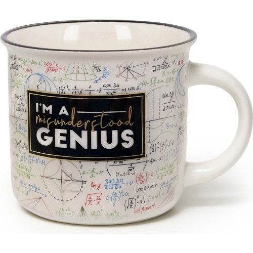 κούπα Legami cup-puccino 350ml - porcelain mug - GENIUS ΜΑΘΗΜΑΤΙΚΑ cup0064 CUP0064 8052694002237