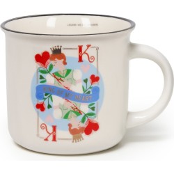 Legami Porcelain Mug - King - Cup-puccino king CUP0070 8052694005450